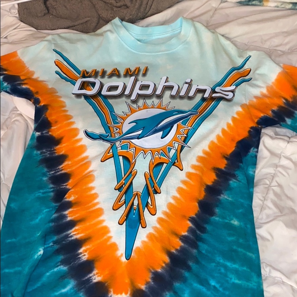 Miami DOLPHINS TIE DYE NFL TEAM APPAREL. W tags.